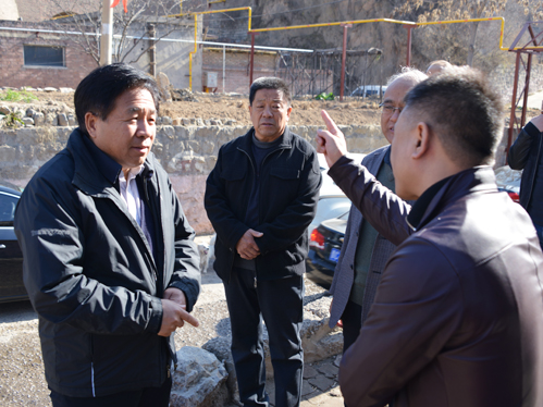 杨全生调研河坡村煤改气改造实施情况